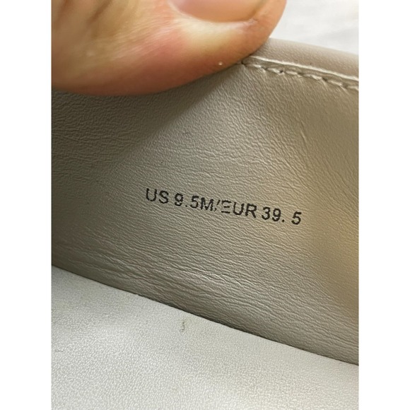 Vince‎ Blair Women's Sneaker Gray 9.5 Perforated Leather Slip-On Casual Shoes - Picture 9 of 11